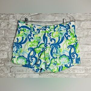 Lilly Pulitzer Callahan Shorts in the "Crystal Coast" print 5” Inseam